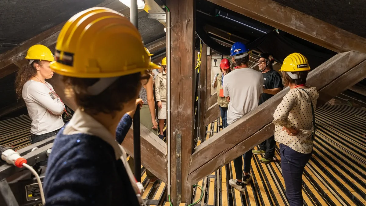 Visita guidata in piccionaia Teatro Civico